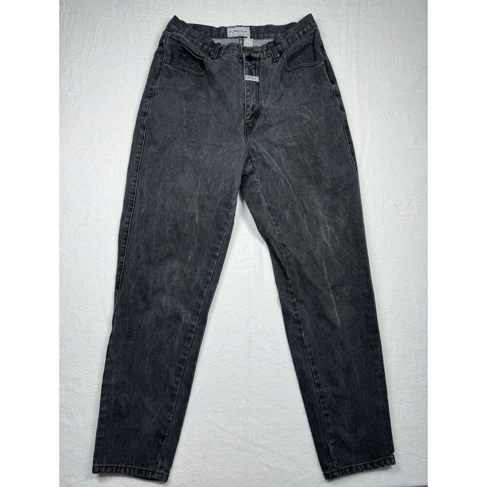 Vintage FORENZA Women’s Jeans 14 Stone Washed Black 80's/90's High Waisted 10